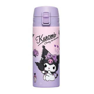 락앤락 산리오 스쿨핏 원터치 텀블러 LHC3219, 쿠로미, 400ml, 1개