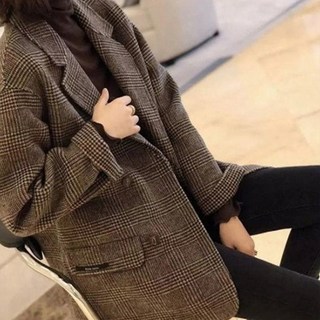 페이퍼먼츠 여성용 빅사이즈 리버시블 캐시미어 모직 체크 겨울 자켓 23591 핸드메이드자켓 페이퍼먼츠 여성용 빅사이즈 리버시블 캐시미어 모직 체크 겨울 자켓 23591 핸드메이드자켓