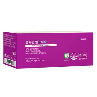 뉴트리코어 유기농 밀크씨슬 150g, 150정, 1개