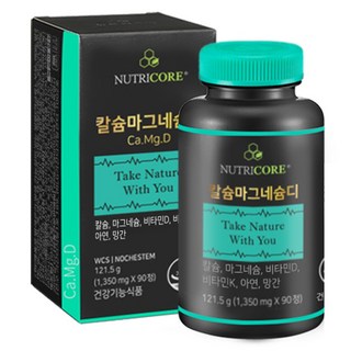 뉴트리코어 칼슘마그네슘디 122g, 1개, 90정
