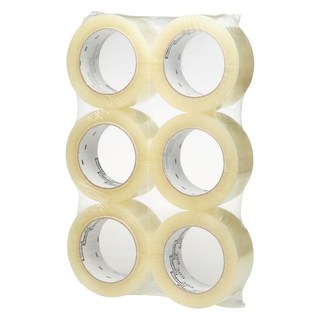 스카치 쓰리엠 투명 박스테이프 309 48mm x 40m, 6개