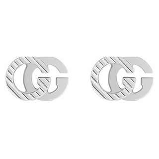 구찌 여성용 GG 모티프 스터드 18K 귀걸이 ONE SIZE YBD652219002
