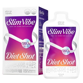 티에프티 슬림바이브 빙그레 건강 다이어트 샷 푸룬맛 10p, 1개, 600ml