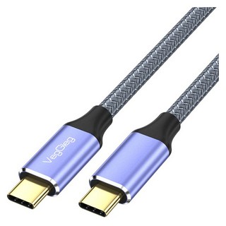 베지그 USB 3.1 PD 100W Type C to C 8K 미러링 케이블 V-H921, 1개, 2m
