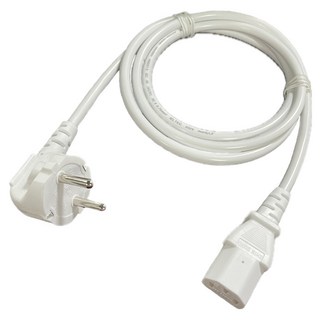애니포트 플러스 0.75SQ 250V 10A 국산 컴퓨터 파워 코드 흰색, 1개, 3m