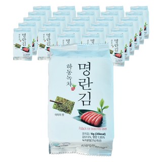 맛있는 밥도둑 하동 녹차 명란 도시락 조미 김