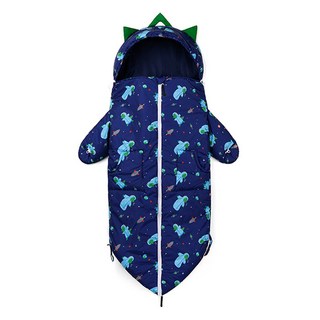 오즈키즈 공룡의꿈 어린이 침낭, 네이비, 1개