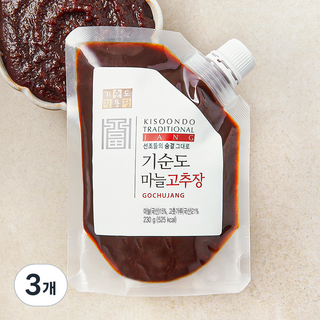 기순도전통장 기순도 마늘고추장, 230g, 3개