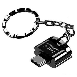 호후 C타입 USB 3.0 미니 젠더 OTG 마이크로 SD 카드 리더기