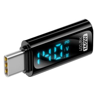 컴스마트 USB C타입 M-C타입 F 140W 40Gbps 8K 실시간 모니터링 디스플레이 연장 젠더