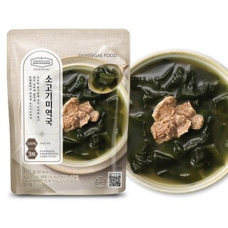 신세계푸드 호텔컬렉션 에센셜 소고기 미역국, 450g, 1개