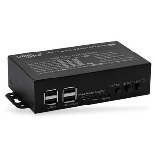 랜스타 스위치 HDMI2.0 듀얼 모니터