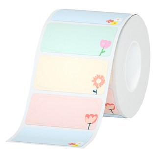 HPRT NEW1 라벨프린터 전용 라벨지 E028 40 x 20mm, 혼합색상