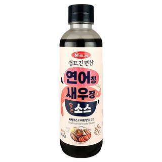 움트리 연어장 새우장 담는 소스, 1개, 380ml