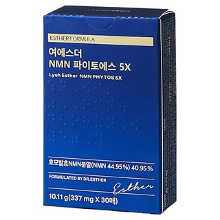 에스더포뮬러 여에스더 NMN 파이토에스 5X 효모 필름 30p, 1박스