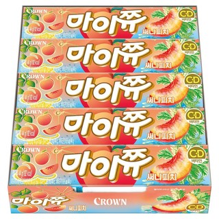 마이쮸 스틱 써니피치, 15개, 44g