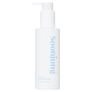 에뛰드 순정 약산성 클렌징 밀크, 200ml, 1개