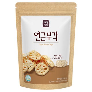 티각태각 연근 부각, 1개, 100g