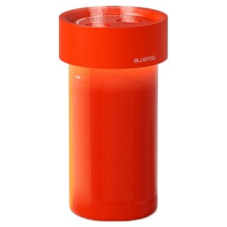 블루필 듀얼젯 무드등 무선 미니 가습기 983ml, BHM310, 버밀리언 오렌지