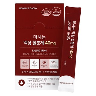 마미앤대디 마시는 액상 철분제 30p, 1개, 30정