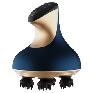 홈웨이브 충전식 전동 무선 두피 마사지기, SB-2100, 네이비