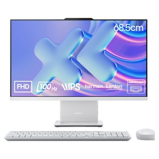 레노버 2025 아이디어센터 올인원 27IRH9 코어i5 인텔 13세대, Cloud Grey, 8GB, 512GB, WIN11 Home, F0HM00MTKR
