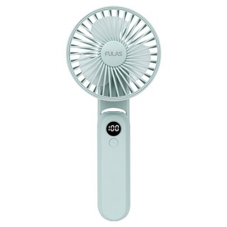 풀라스 5단 대용량 휴대용 미니 선풍기, FL-PF4000, Mint