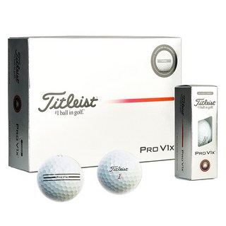 타이틀리스트 2025 PRO V1X 인핸스드 얼라인먼트 골프공 4종 x 3p 세트, 화이트, 1세트