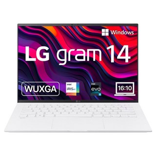 LG전자 2023 그램 14 코어i5 인텔 13세대, 스노우 화이트, 256GB, 16GB, WIN11 Pro, 14ZB90R-GP56ML