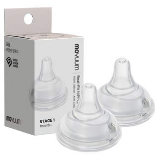 모윰 3세대 리얼핏 젖꼭지 1단계 2개입