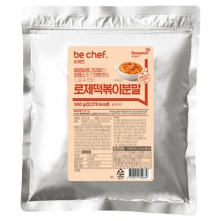 비셰프 로제 떡볶이 분말, 500g, 1개