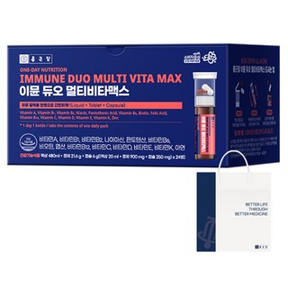 종근당 이뮨 듀오 멀티비타맥스 + 쇼핑백, 24회분, 1개