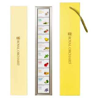 로얄오차드 버라이어티 10 차 티백 선물세트 + 쇼핑백, 1세트, 티백 10종 + 쇼핑백