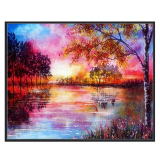 비엠디자인 어메이징 풍경 보석십자수 30 x 40 cm, 타입 07, 1개