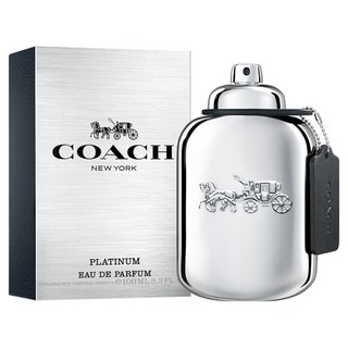COACH 蔻馳 紐約白金男性淡香精, 1瓶, 100ml