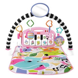 피셔프라이스 유아용 2025 NEW 킥앤플레이 피아노 짐, 핑크, 1개