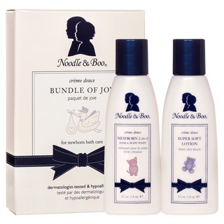 누들앤부 유아용 번들오브조이 여행용 뉴본 2in1 바디워시 59ml + 로션 59ml, 1세트