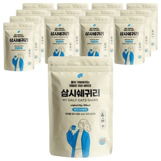 논앤밭위드 오리지널 볶은귀리쉐이크 삼시쉐귀리, 20g, 14개