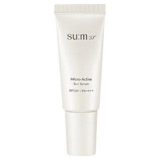 su m 37 甦秘 台灣公司貨 純淨酵能全護防曬精華乳 SPF50+ PA++++, 30ml, 1條