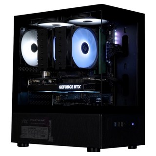 포유컴퓨터 2025 게임용 조립PC 코어i3 인텔 12세대 지포스 GT 730, 512GB, 16GB, WIN11 Home, 코어i3-12100F
