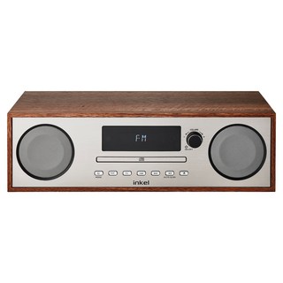 인켈 올인원 블루투스 오디오 CD 플레이어, IK-A363CD, 월넛