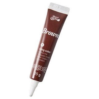 브레드가든 아이싱칼라 식용색소 브라운, 25g, 1개