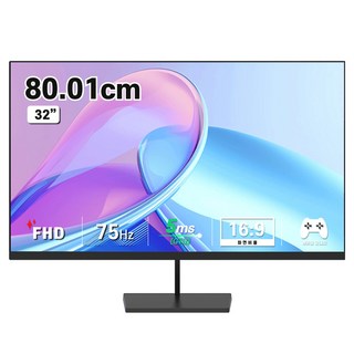 디엑스 FHD 초슬림 베젤리스 모니터, 80.6cm, DX320HDMI(일반)