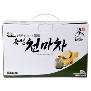 인산죽염 천마차, 1.6kg, 80개입, 1개