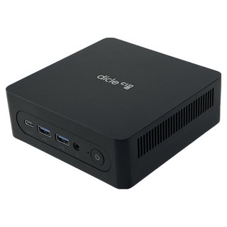 디클 2025 미니 PC N-시리즈 인텔12세대, 블랙, T12, 256GB, 8GB, WIN11 Home