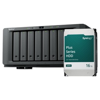 시놀로지 8베이 NAS DS1825+ + 하드 HAT3310-16T 세트, NAS(DS1825+), 하드(HAT3310-16T)