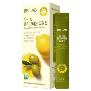 비비랩 유기농 올리브레몬 듀얼샷 10p, 10회분, 1개