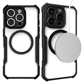 엑씨 파비스 지문방지 매트 풀커버 맥세이프 호환 슬림 범퍼 휴대폰 케이스