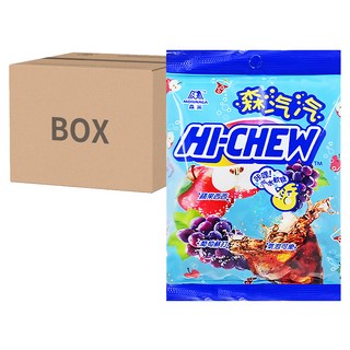 MORINAGA 森永 HI-CHEW 嗨啾 汽水軟糖綜合, 10包裝, 90g, 10包