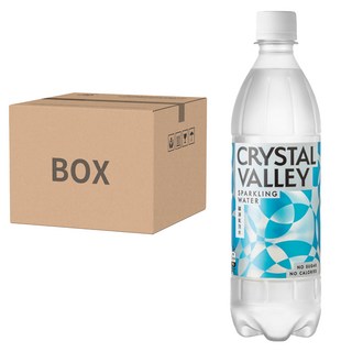 金車 CRYSTAL VALLEY 礦沛 氣泡水585ml*24瓶/箱,無糖零卡,暢快氣泡感,隨時補充水分, 585ml